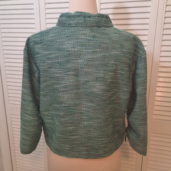 WORTH NY cotton blend crop jacket small - Picture 2 of 7